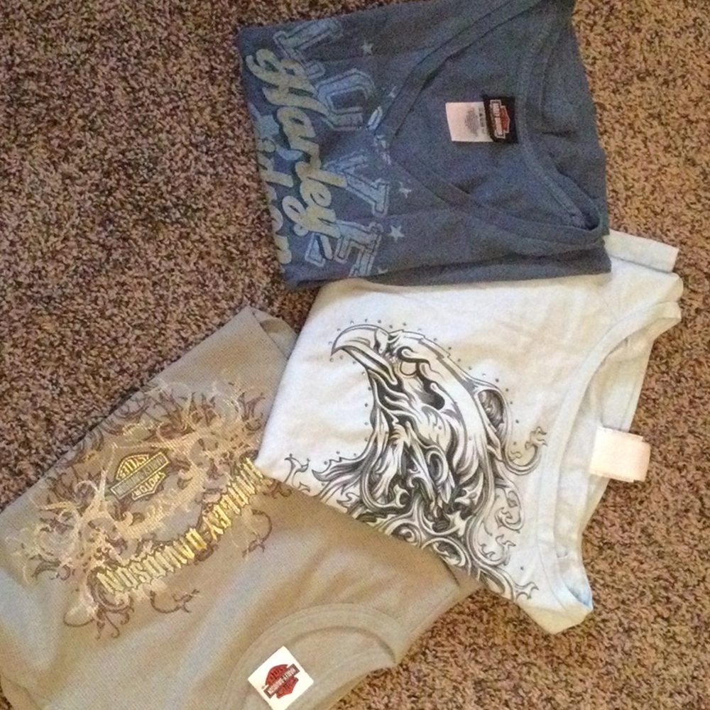 Harley Davidson Shirt Bundle sz Small